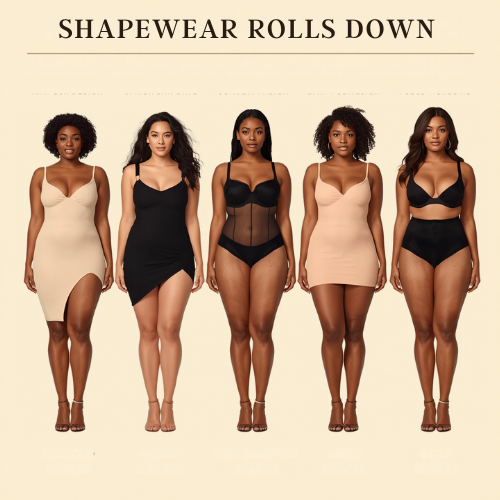 Why Does My Shapewear Roll Down? 7 Fixes for Your Body Shape