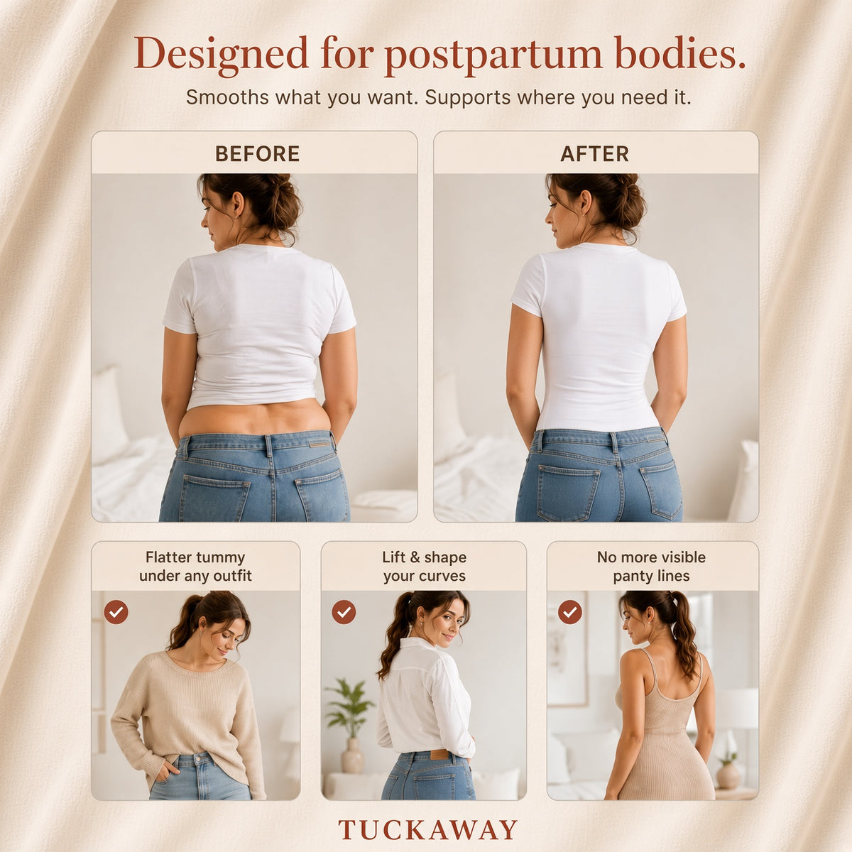 TuckAway Tummy High Waist Underwear