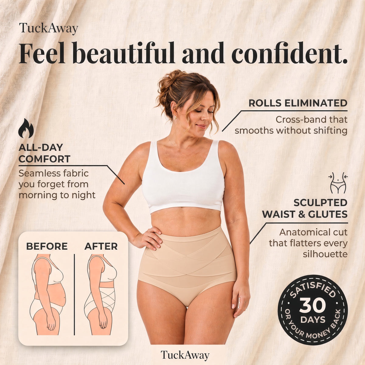 TuckAway Tummy High Waist Underwear