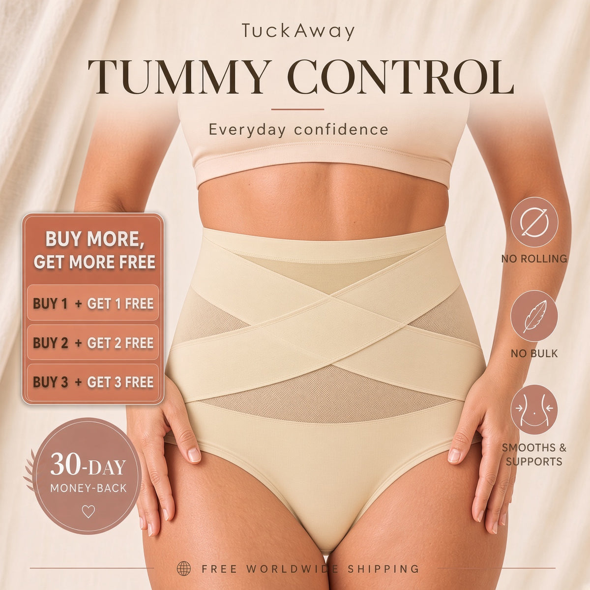TuckAway Tummy High Waist Underwear