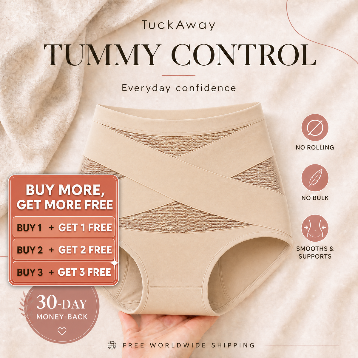 TuckAway Tummy High Waist Underwear
